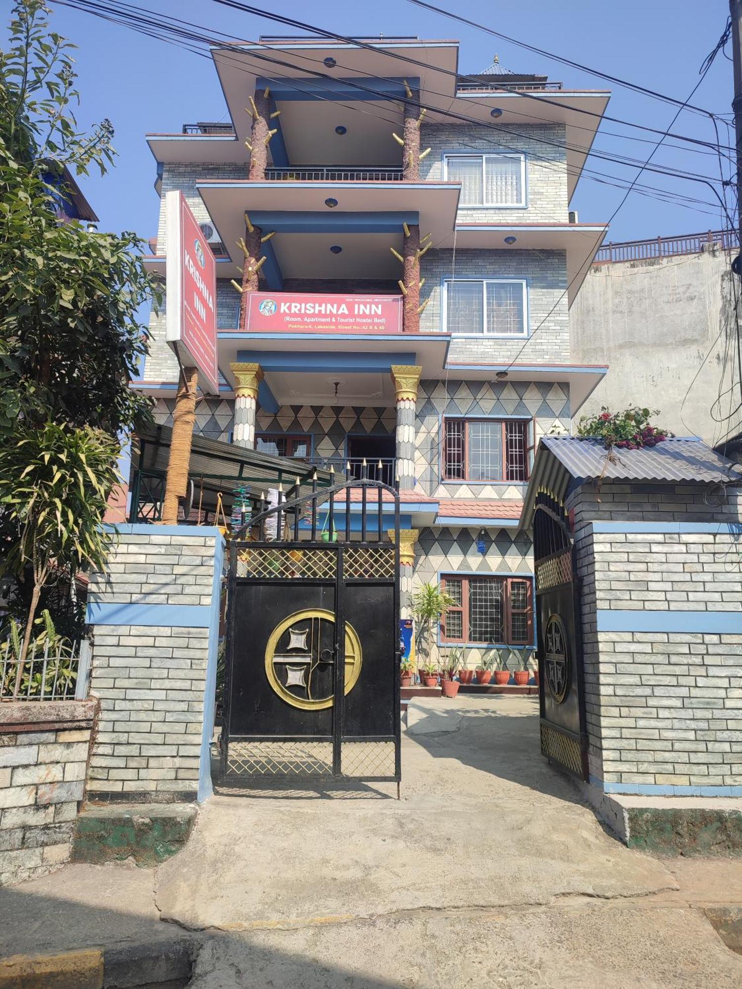 Krishna Inn Pokhara Esterno foto